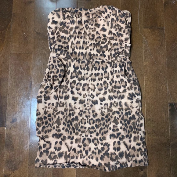 Leopard Tube Dress - Picture 1 of 2
